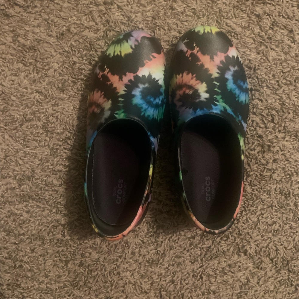 Crocs Kids Tie-Dye Clogs